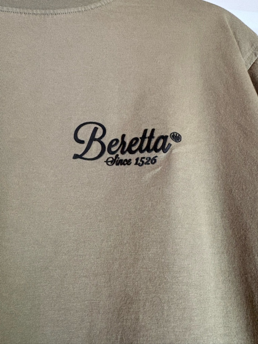 Men’s Beretta Short Sleeve Olive Graphic Tee Cotton Large - Picture 2 of 5